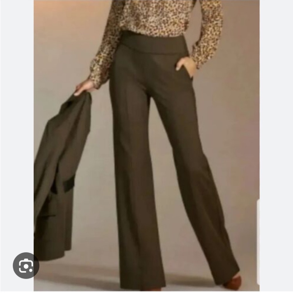 Cabi Academy Trousers Ponte Wide Leg Size 10 L